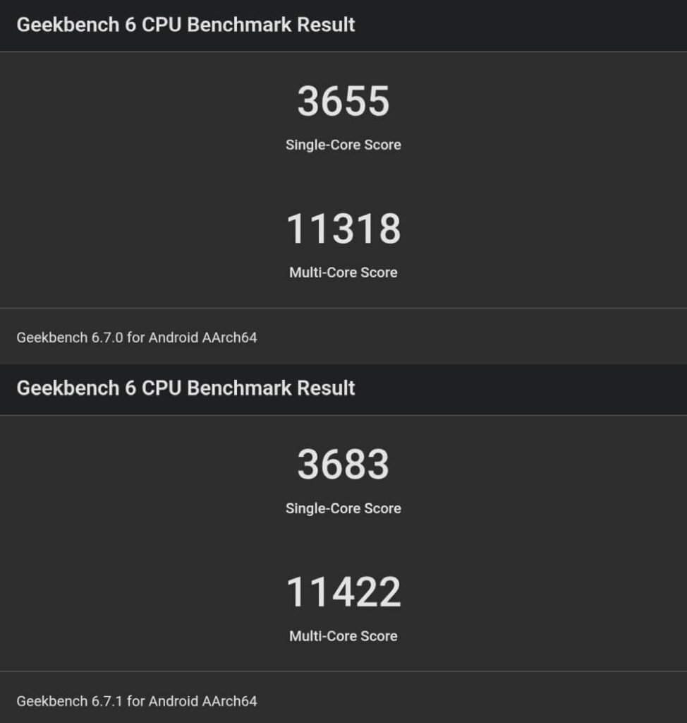 Geekbench 6