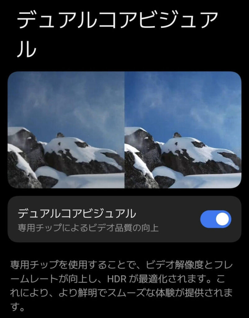 デュアルコアビジュアル