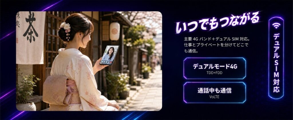 4G対応