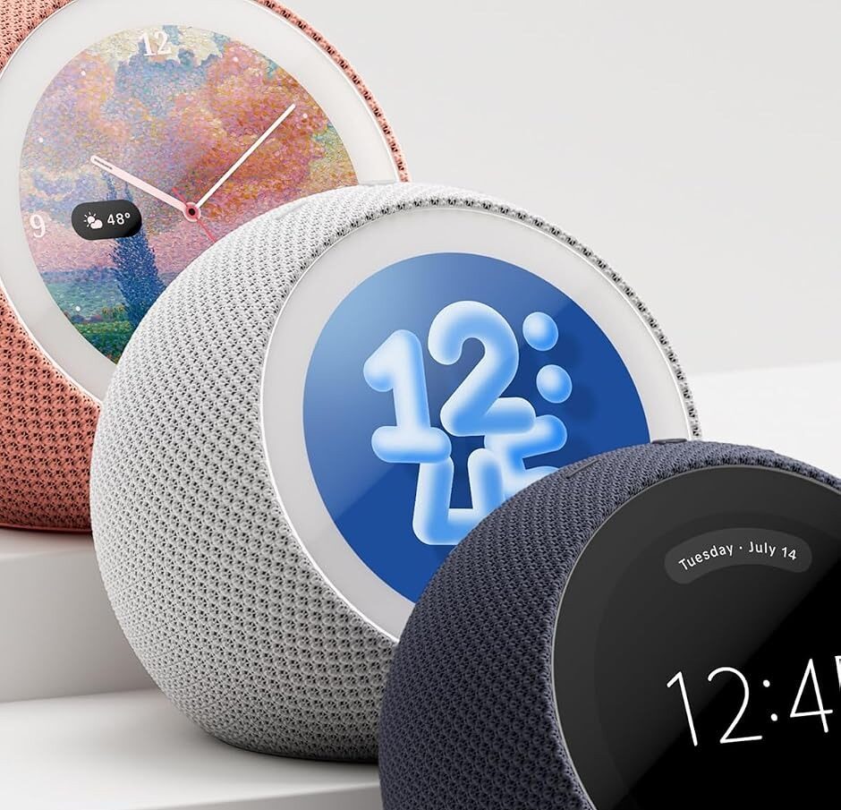 Echo Timeの時計デザインのバリエーション