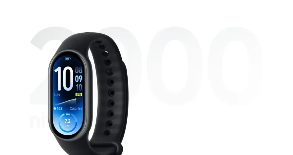 Xiaomi Smart Band 11の1.72インチ有機EL画面